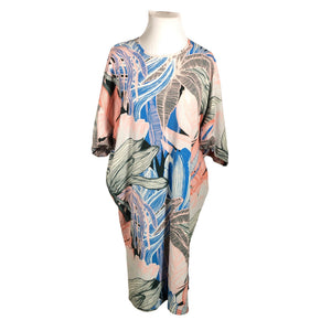 Unisex Nanso - Trikotaažist kleit, suurus 44 - Valge (1)