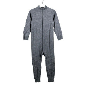 Unisex Polarn O. Pyret - Villane kombinesoon, suurus 104 - 110 - Harmaa (1)