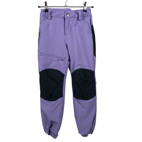 Unisex Polarn O. Pyret - Softshell püksid, suurus 116 - 122 - Lilla ()