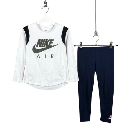 Unisex Nike - Trikotaažist pluus, suurus 104 - 110 - Valge ()