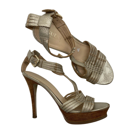 Unisex Guess - Kontsaga rihmikud, suurus 39 - Beige ()