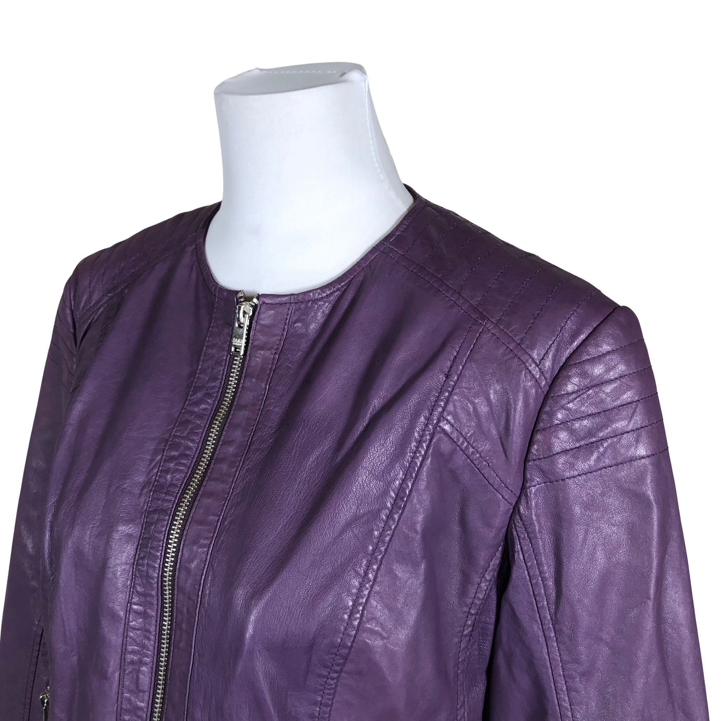 Unisex Saki - Nahktagi, suurus 40 - Lilla (3)