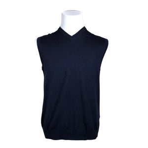 Unisex Hugo Boss - Kootud vest, suurus M - Sinine (1)