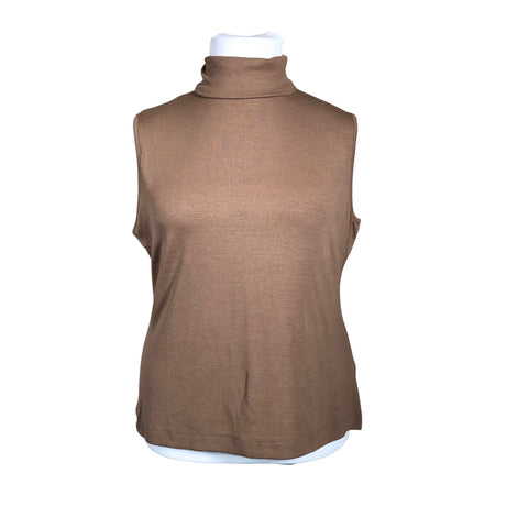 Unisex NOSH - Trikotaažist topp, suurus 44 - Pruun ()