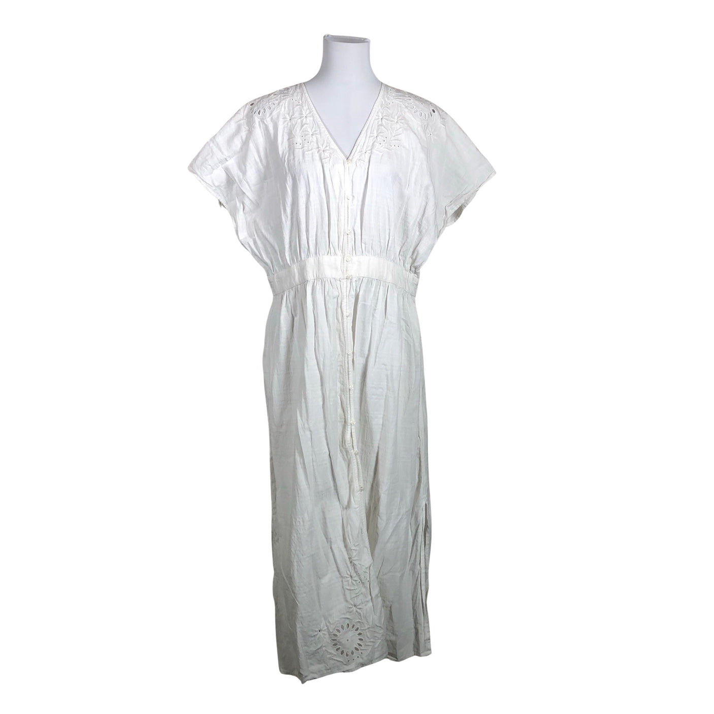 Unisex Lindex - Mitteveniv kleit, suurus 40 - Looduslik valge (1)