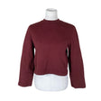 Unisex Saima - Dressikangast pluus, suurus 36 - Veinipunane ()