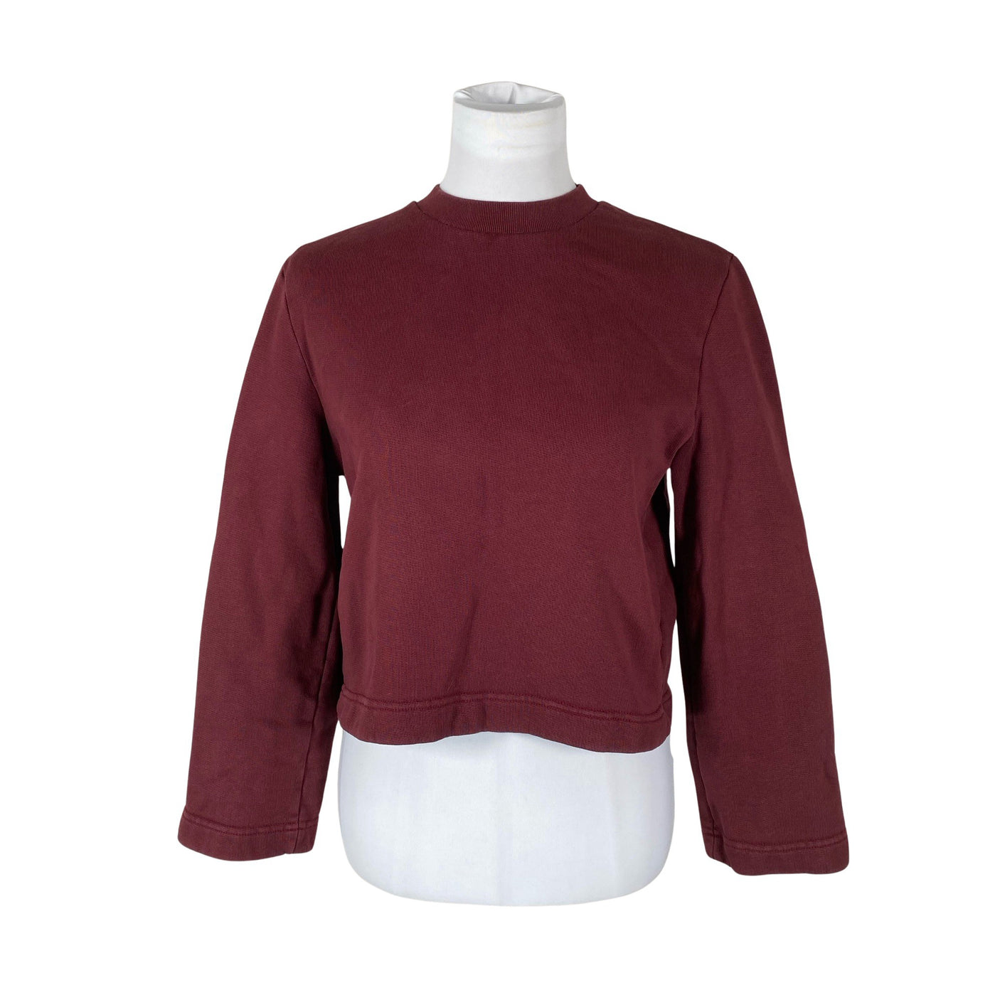 Unisex Saima - Dressikangast pluus, suurus 36 - Veinipunane (1)