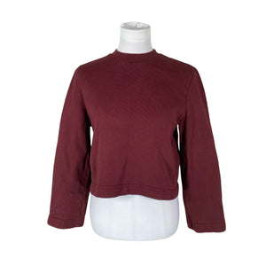 Unisex Saima - Dressikangast pluus, suurus 36 - Veinipunane (1)