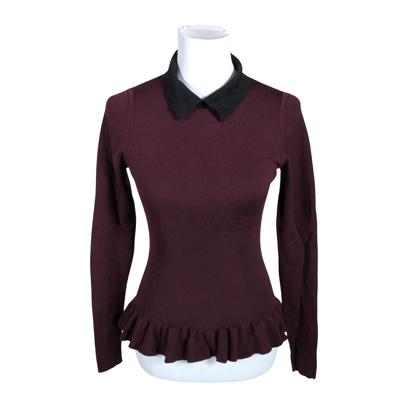 Unisex Karen Millen - Kampsun, suurus 34 - Veinipunane (1)