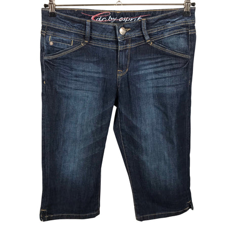 Unisex Esprit - Teksast poolpikad püksid, suurus W29 - Sinine ()