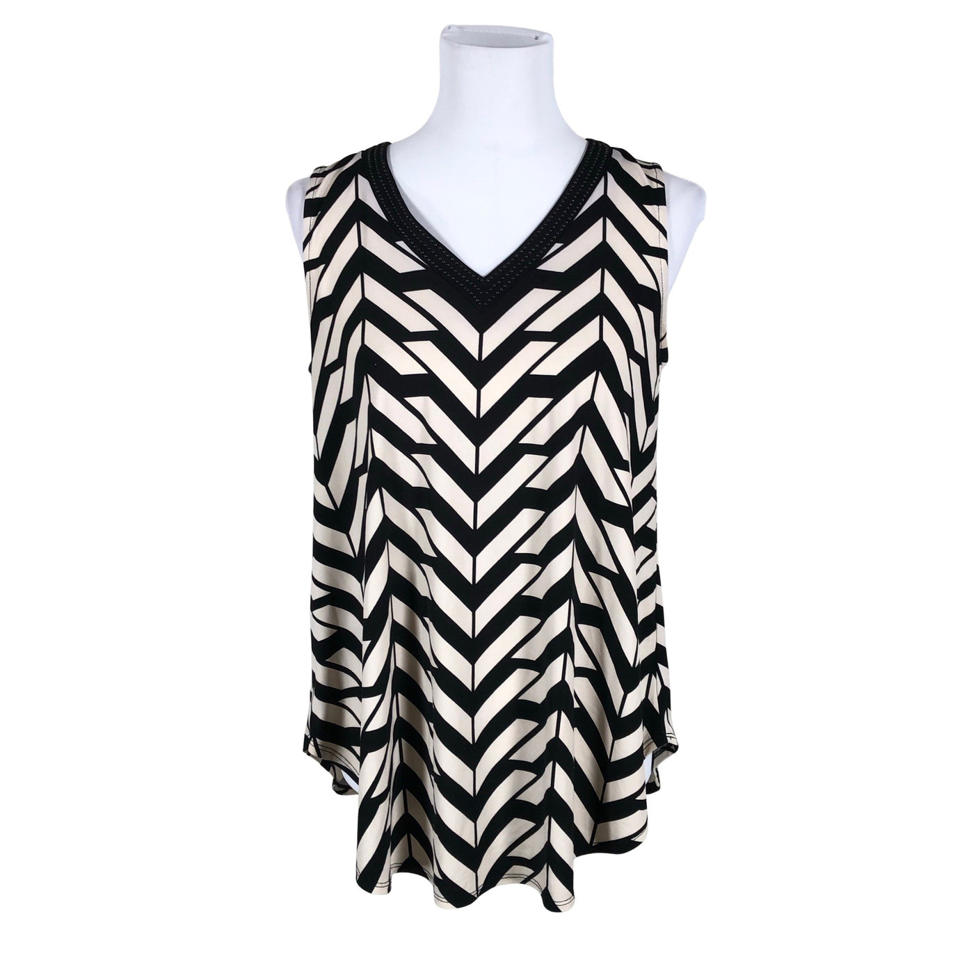 Unisex Alfani Petite - Trikotaažist topp, suurus 38 - Beige (1)