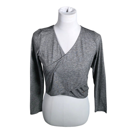 Unisex Yvette - Spordisärk, pikad käised, suurus 36 - Hall (2)