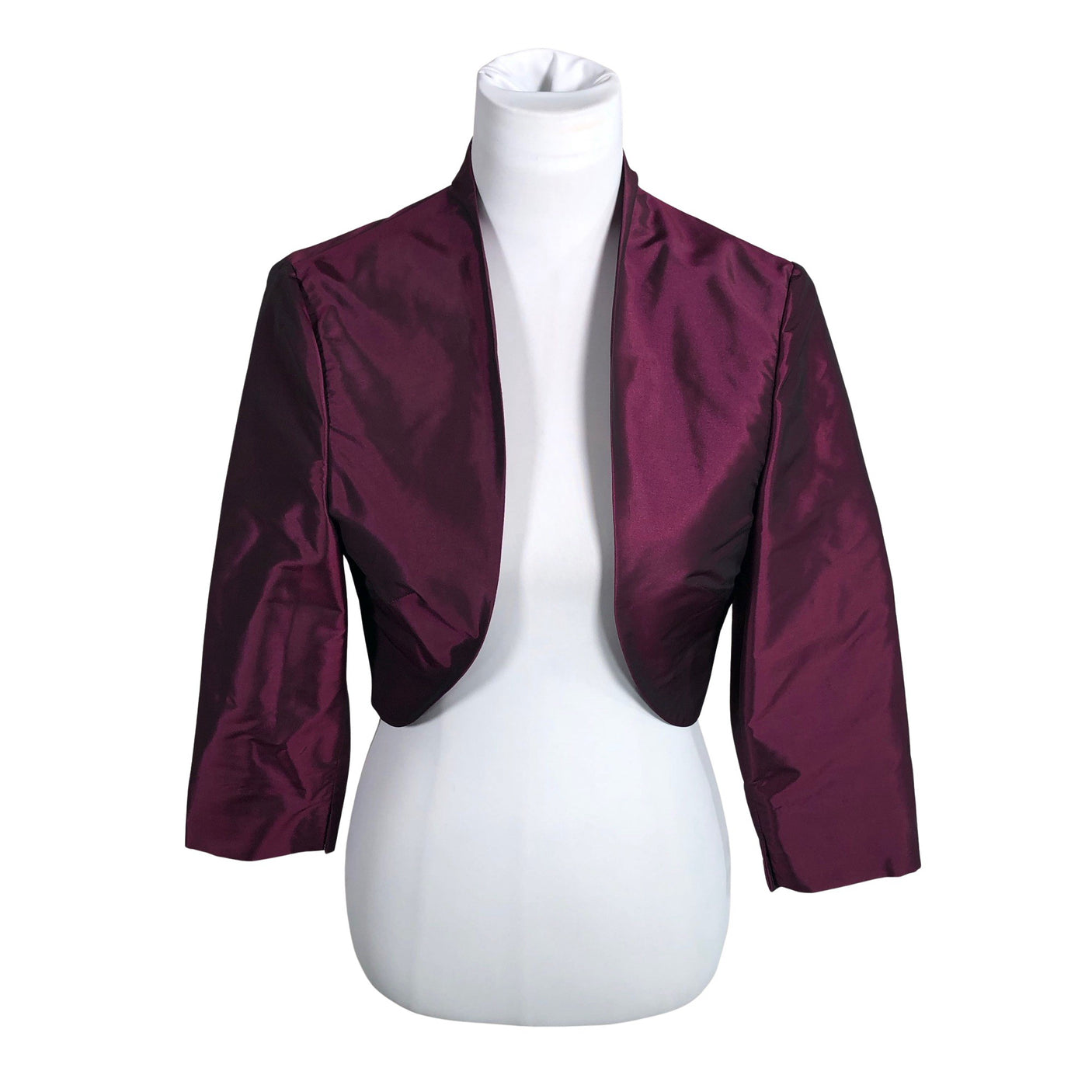 Unisex Shenina - Pidulik boolero, suurus 38 - Veinipunane (1)