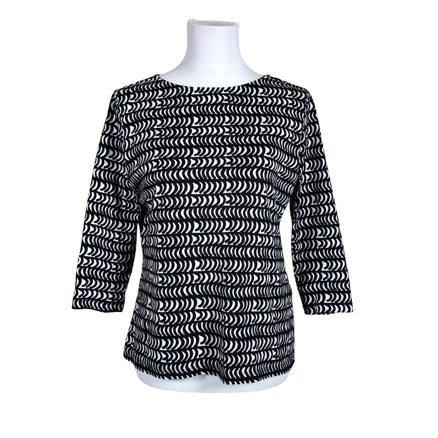 Unisex Marimekko - Trikotaažist pluus, suurus 38 - Valge (1)