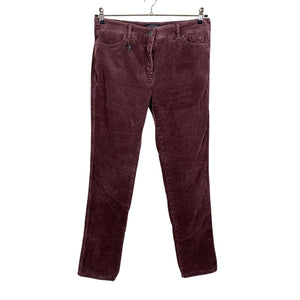 Unisex Toni - Sametpüksid, suurus 42 - Veinipunane (1)