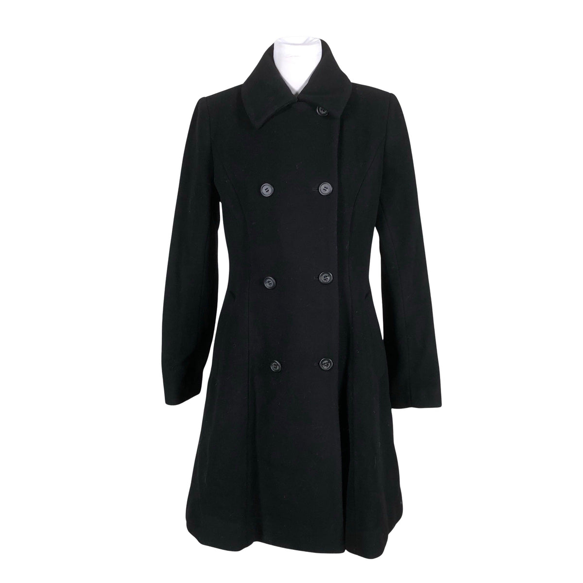 Unisex Lauren Ralph Lauren - Villane mantel, suurus 36 - Must (1)