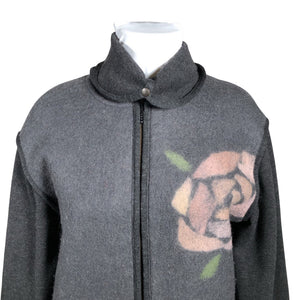 Unisex Aino - Villane mantel, suurus 46 - Hall (3)