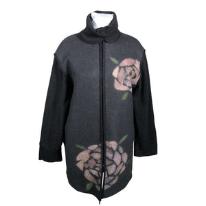 Unisex Aino - Villane mantel, suurus 46 - Hall (1)