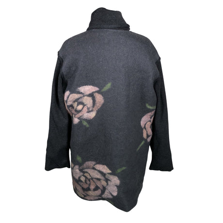 Unisex Aino - Villane mantel, suurus 46 - Hall (2)