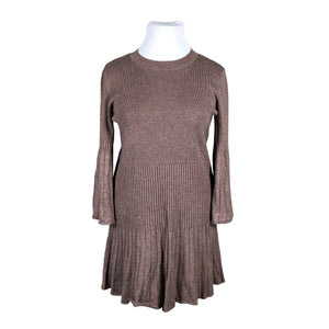 Unisex Nanso - Kootud tuunika, suurus 44 - Pruun (1)