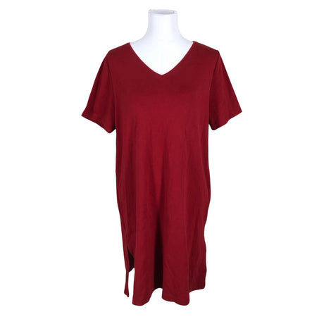 Unisex NOSH - Trikotaažist kleit, suurus 40 - Veinipunane ()