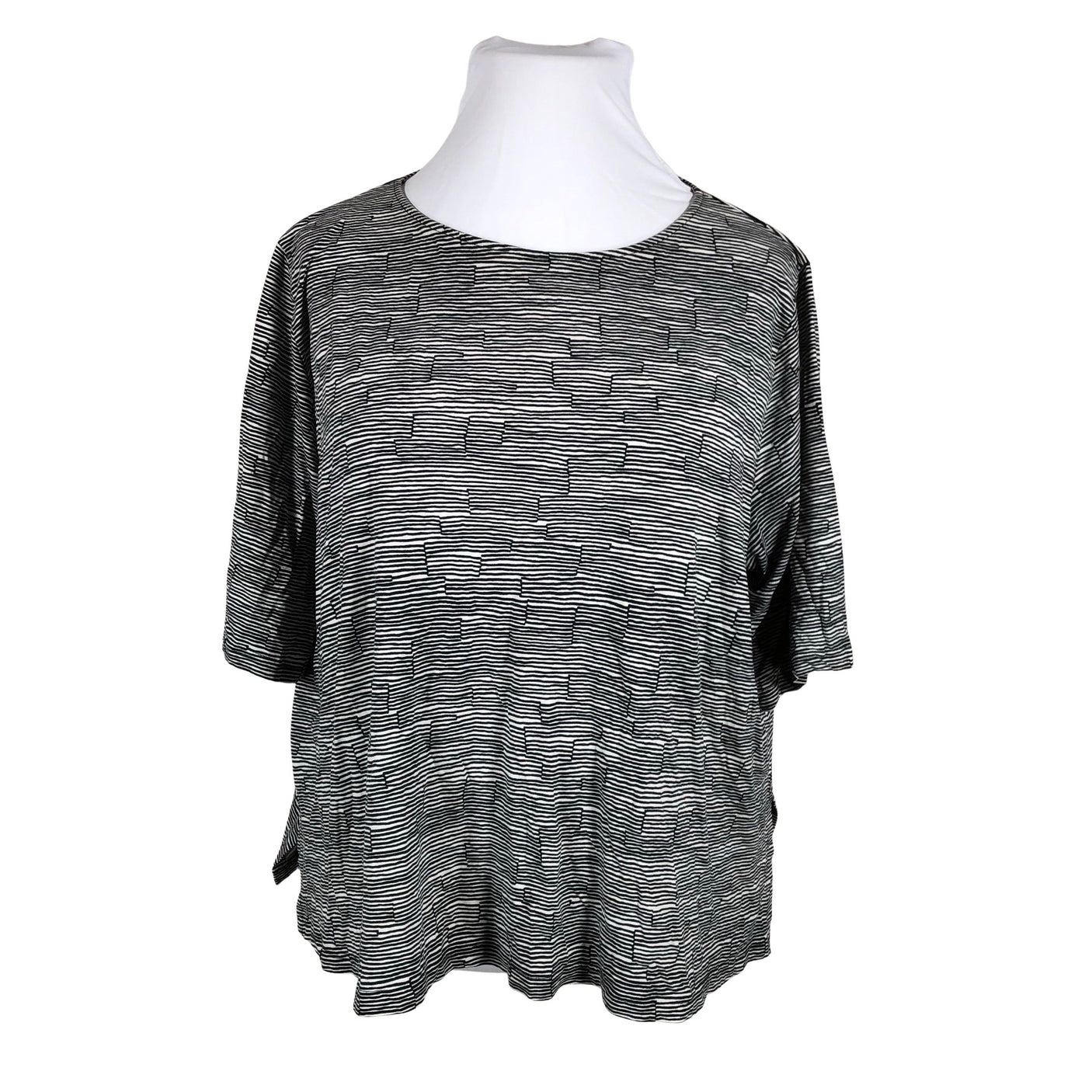 Unisex Nanso - T-särk, suurus 44 - Must (1)