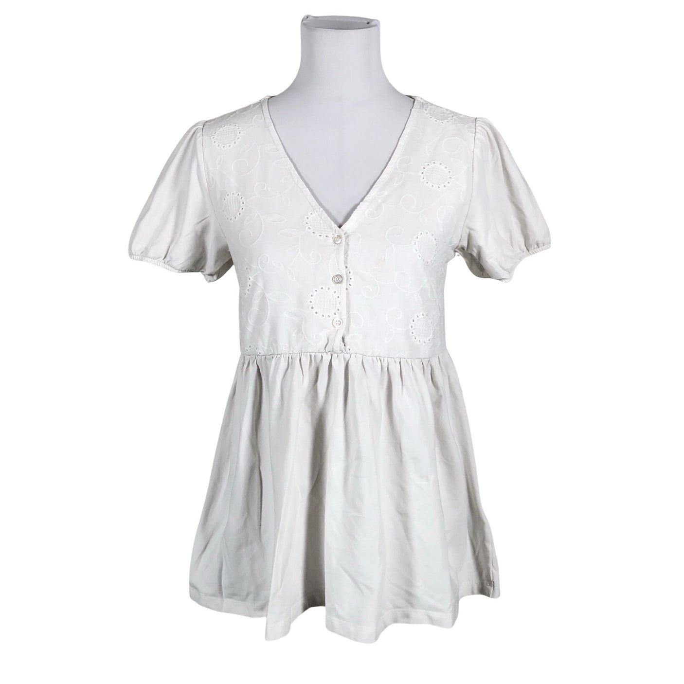 Unisex Mama Licious - T-särk, suurus 38 - Valge (1)