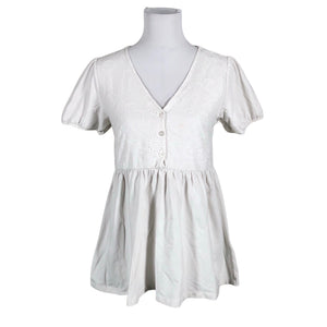 Unisex Mama Licious - T-särk, suurus 38 - Valge (1)