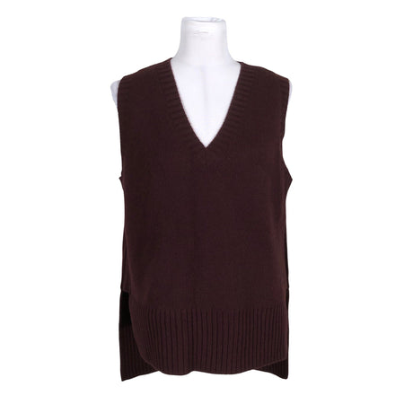 Unisex Gobi - Kootud vest, suurus 40 - Veinipunane ()