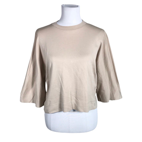 Unisex Hálo - Trikotaažist pluus, suurus 36 - Beige ()