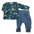 Unisex Polarn O. Pyret - Trikotaažist pluus, suurus 68 - 74 - Sinine ()