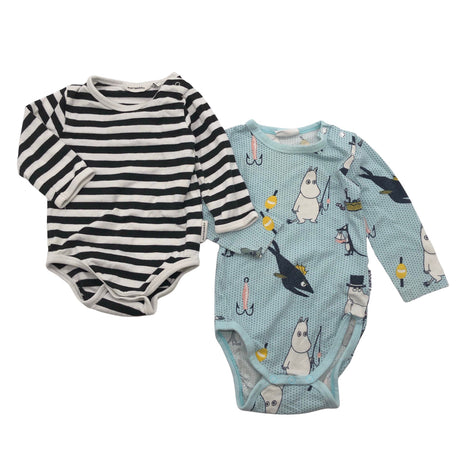 Unisex Marimekko - Bodi, suurus 62 - 68 - Must ()