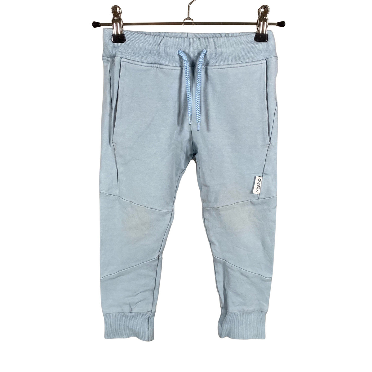 Unisex Gugguu - Dressikangast püksid, suurus 92 - 98 - Helesinine (1)