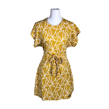 Unisex Pietamo - Trikotaažist kleit, suurus 38 - Kollane ()