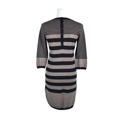 Unisex Noa Noa - Kootud kleit, suurus 34 - Pruun (2)