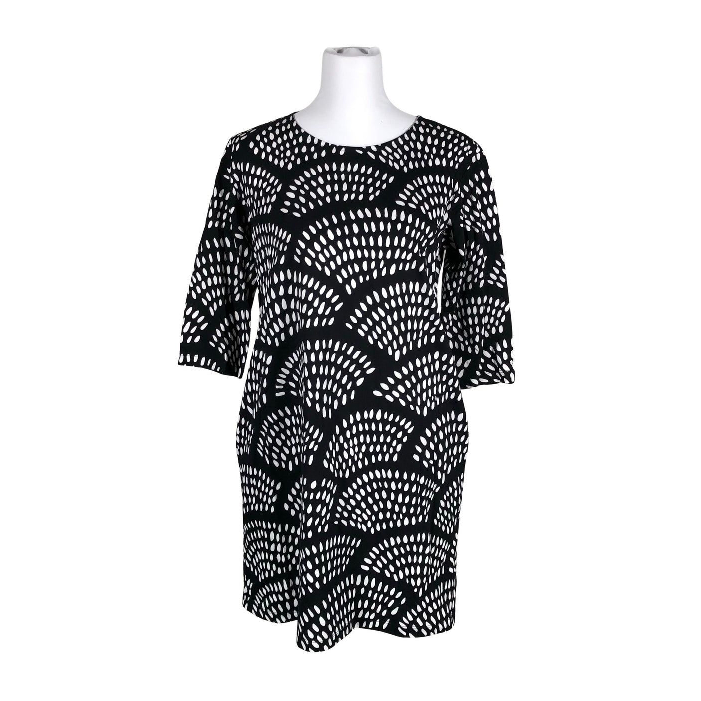 Unisex Marimekko - Trikotaažist kleit, suurus 38 - Must (1)