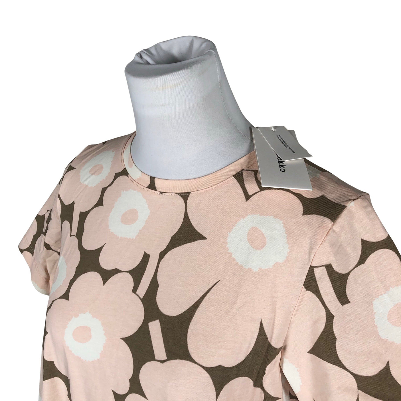 Unisex Marimekko - Trikotaažist kleit, suurus 36 - Beige (3)