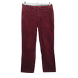 Unisex Meyer - Sametpüksid, suurus M - Veinipunane ()
