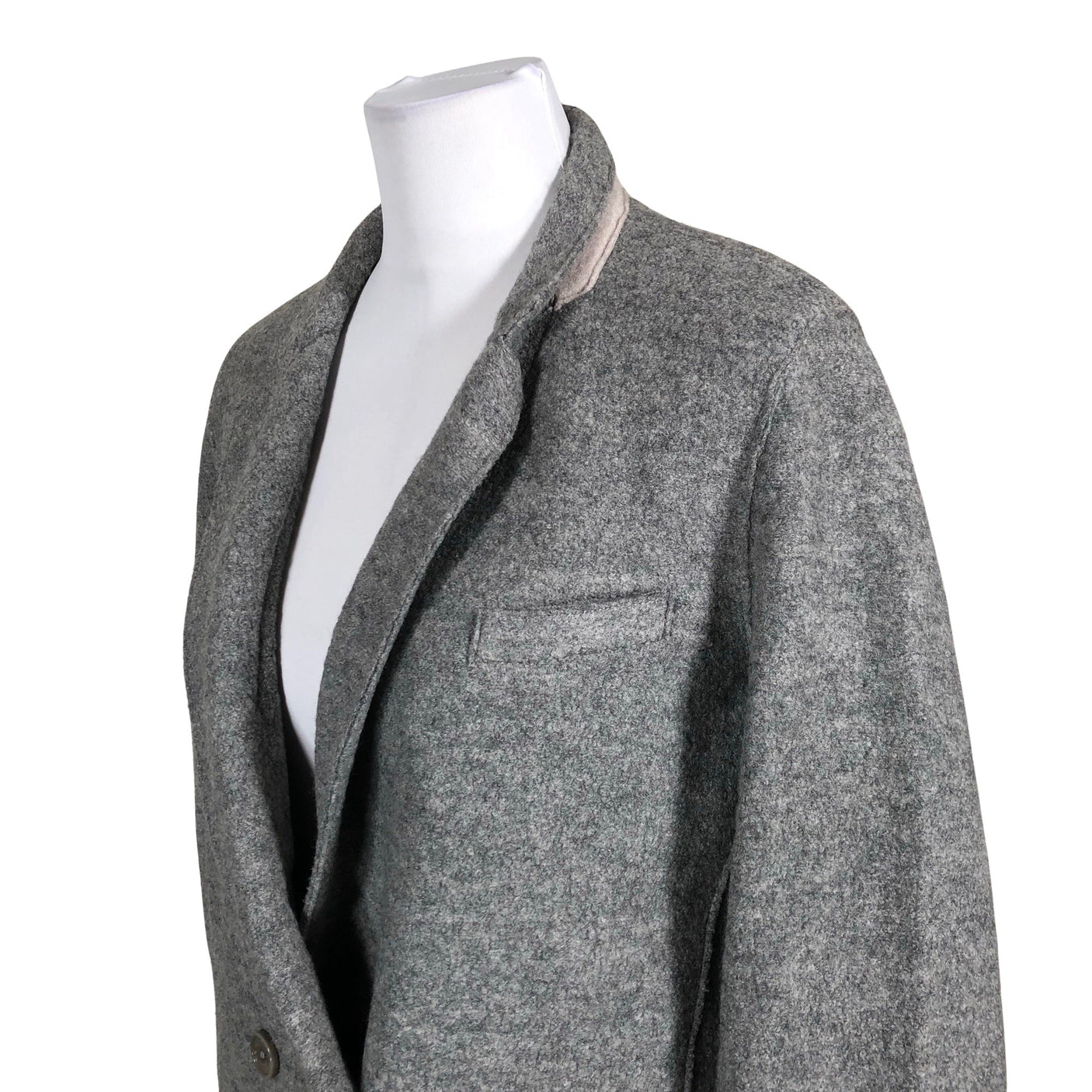 Unisex Marc O'Polo - Villane mantel, suurus 40 - Hall (2)