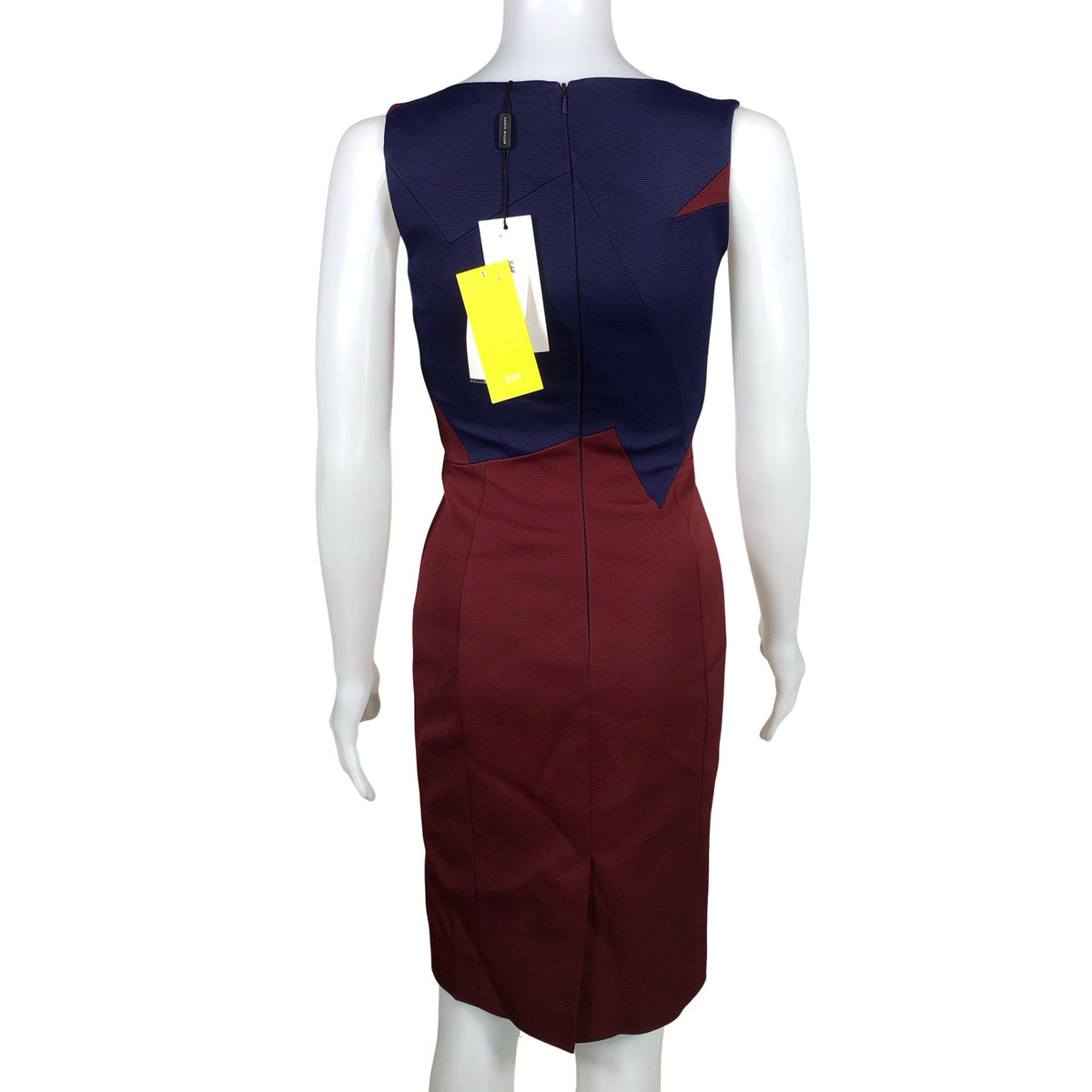 Unisex Karen Millen - Pliiatskleit, suurus 34 - Veinipunane (3)