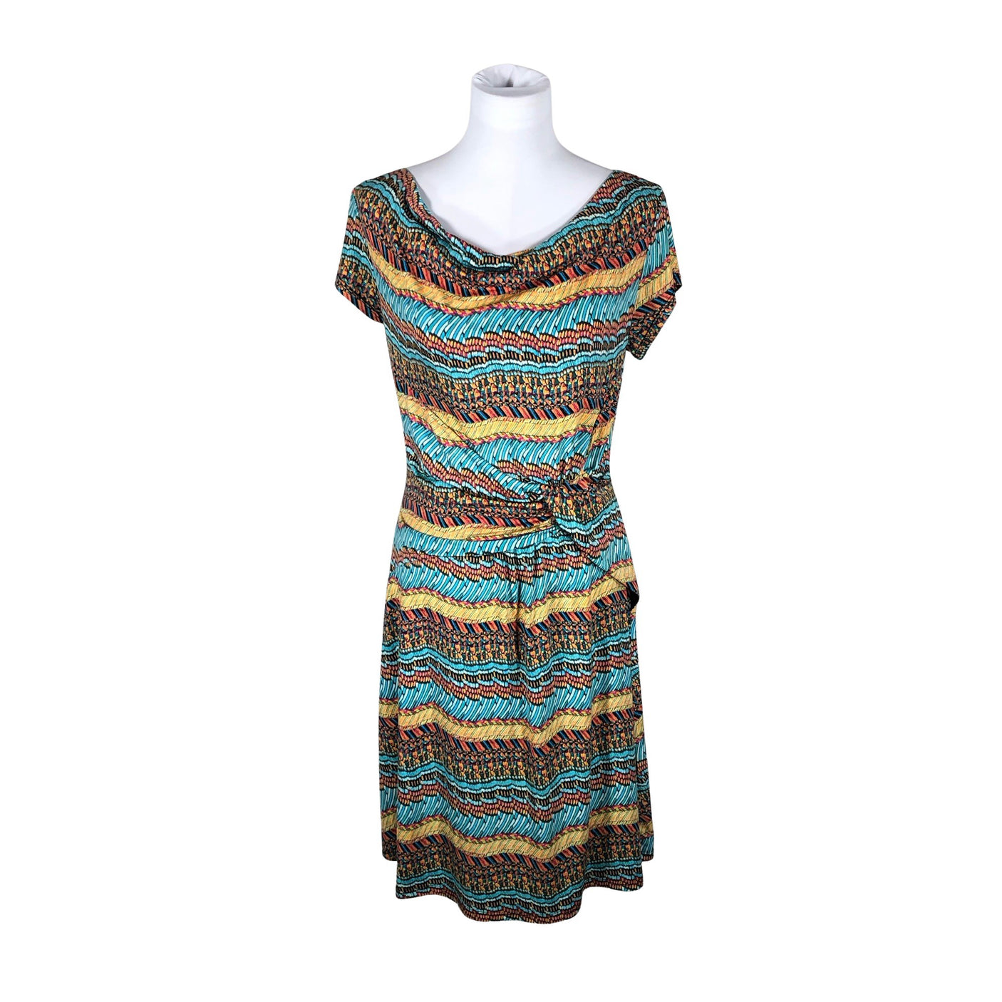 Unisex Fifilles - Trikotaažist kleit, suurus 38 - Türkiis (1)