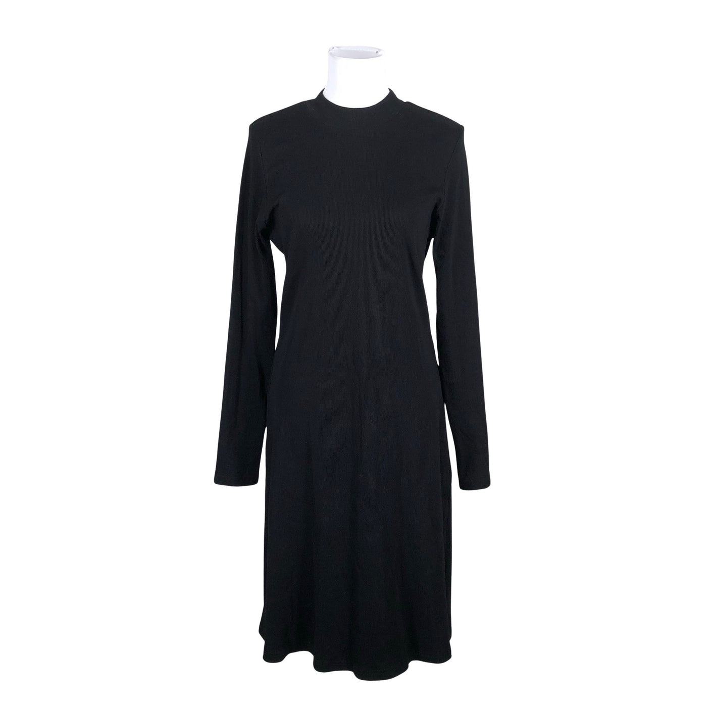 Unisex Aarrelabel - Trikotaažist kleit, suurus 44 - Must (1)