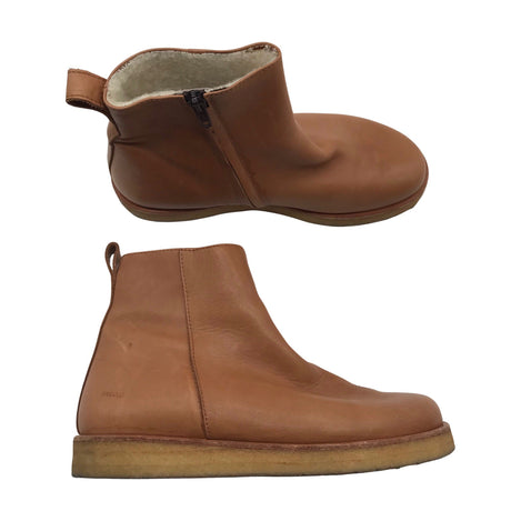 Unisex Angulus - Poolsaapad, suurus 39 - Pruun ()