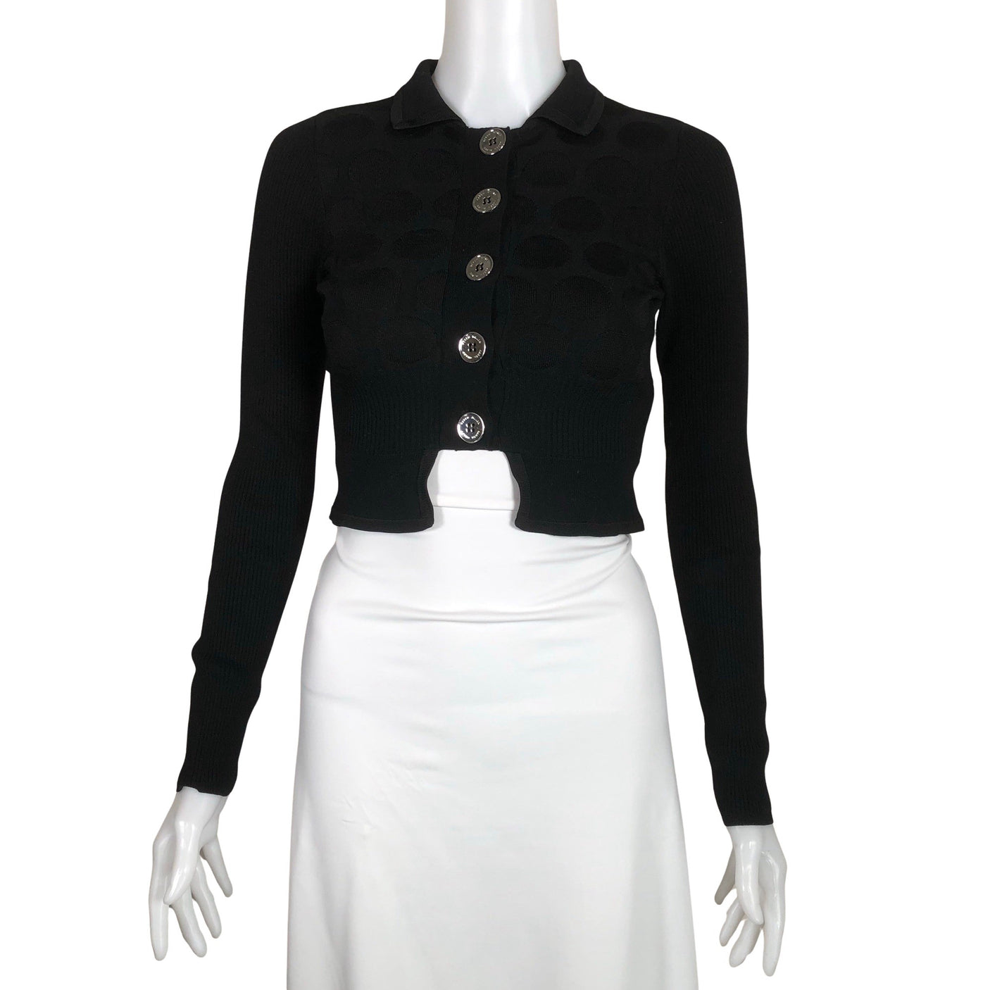 Unisex Karen Millen - Kardigan, suurus 32 - Must (1)