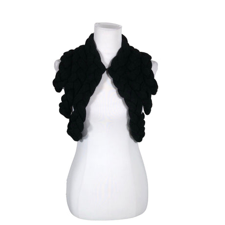 Unisex Celapiu - Kootud vest, suurus 36 - Must ()