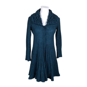 Unisex Per Una by Marks & Spencer - Kardigan, suurus 36 - Sinine (1)