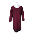 Unisex Hurmås - Kootud kleit, suurus 36 - Veinipunane ()