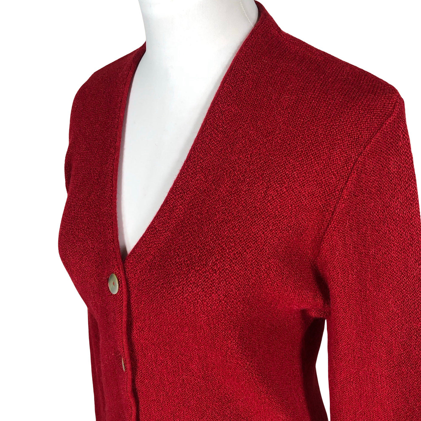 Unisex Kuna - Kardigan, suurus 38 - Punane (3)