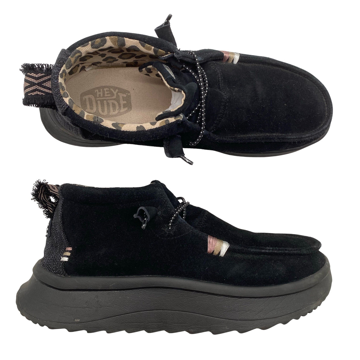 Unisex Hey Dude - Poolsaapad, suurus 41 - Must (1)