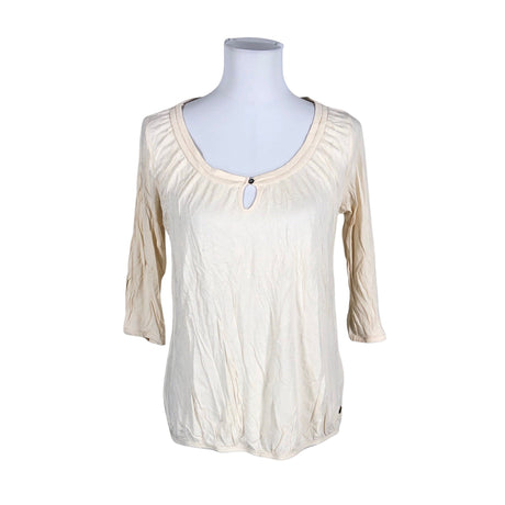 Unisex Mexx - Trikotaažist pluus, suurus 40 - Looduslik valge ()